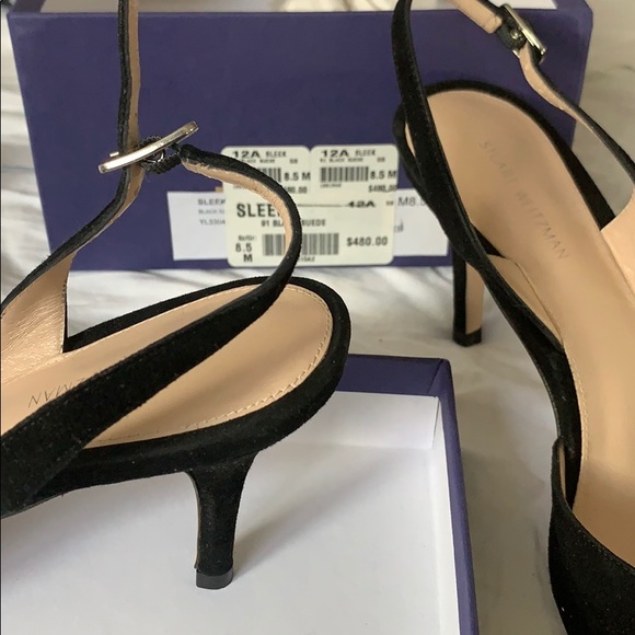 Stuart Weitzman Black Heels - Picture 3 of 5